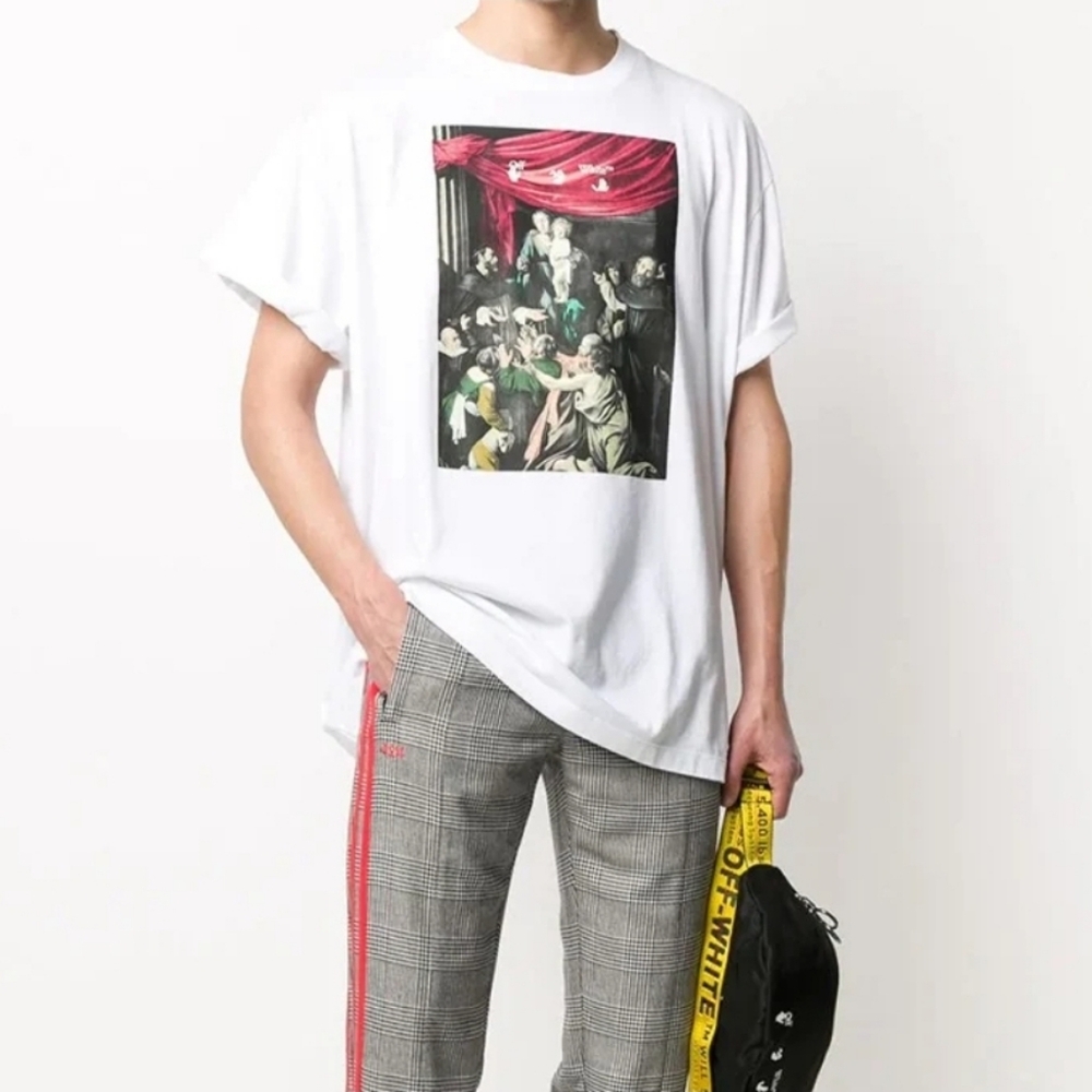 Off-White Caravaggio Painting Oversized T-Shirt size XXL
